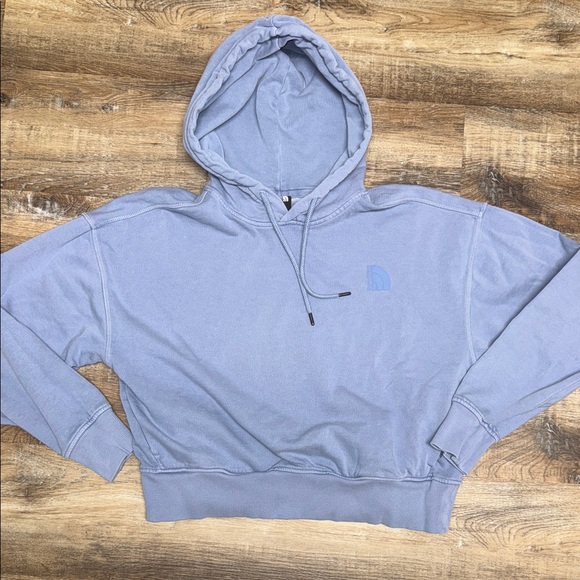 The North Face Tops - The North Face Women’s Light Blue Hoodie